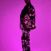 LED costume designed for ease of use