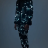 LED costume with seamless integration for performers